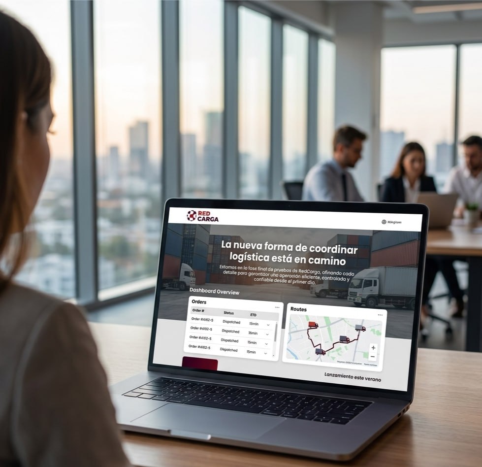 Uso de plataforma RedCarga en entorno de oficina